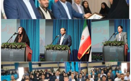 پاسداشت مقام معلم در جیرفت؛ تقدیر از اساتید شاخص و خانواده شهدای رمضان