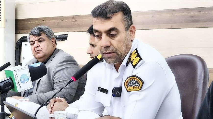 هشدار پلیس راهور کرمان درباره روند نگران‌کننده تصادفات در جیرفت