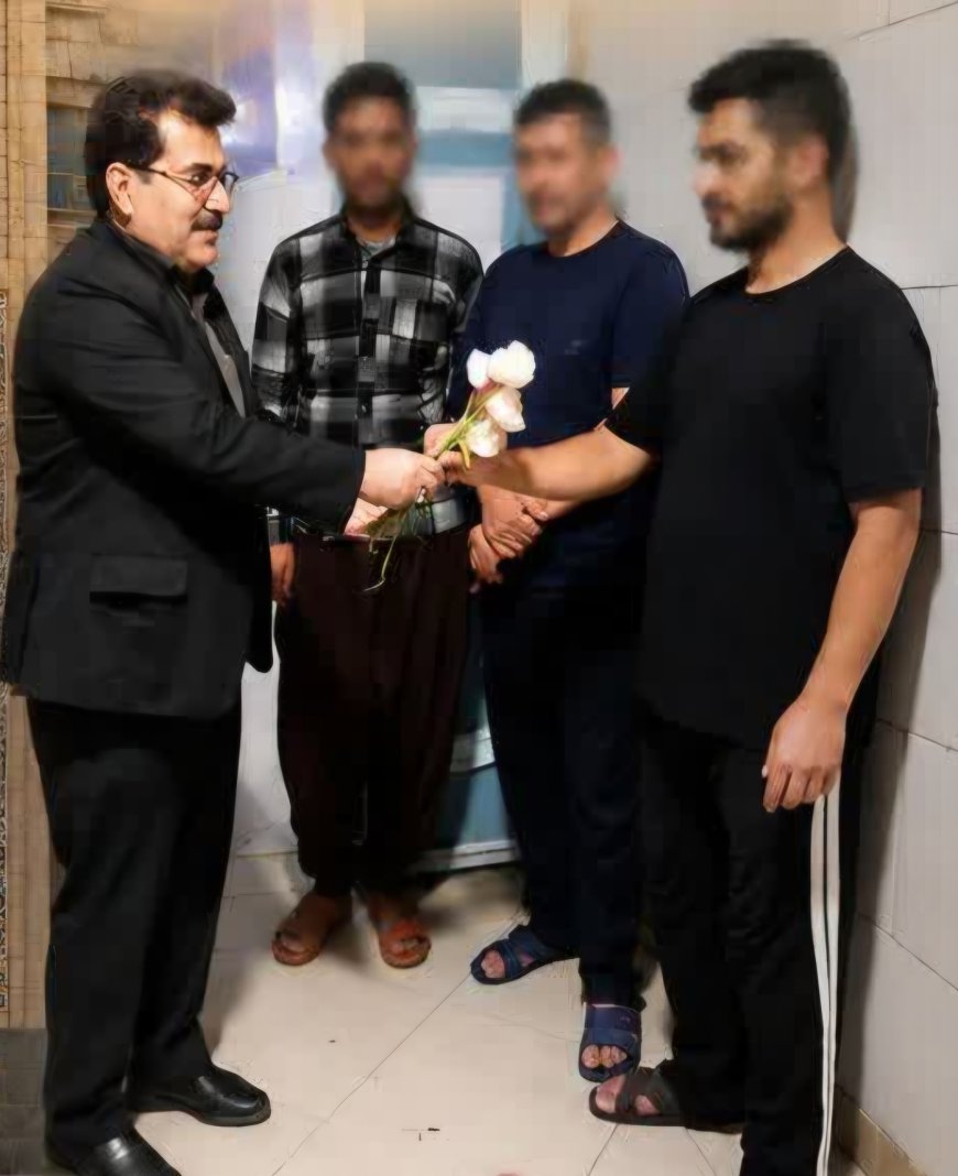 نذر حسینیِ خیر جیرفتی، آزادی ۳ زندانی را رقم زد
